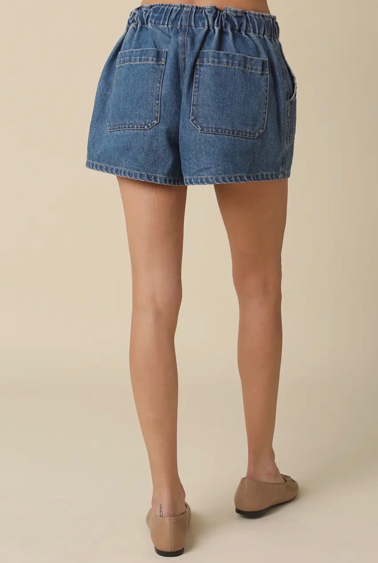 Easy Does It Denim Shorts