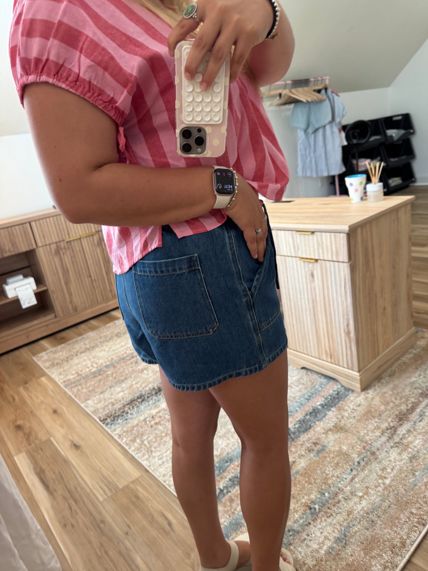 Easy Does It Denim Shorts
