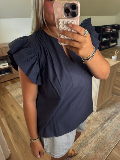 Bayside Poplin Top