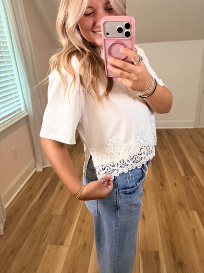 Remi Lace Tee