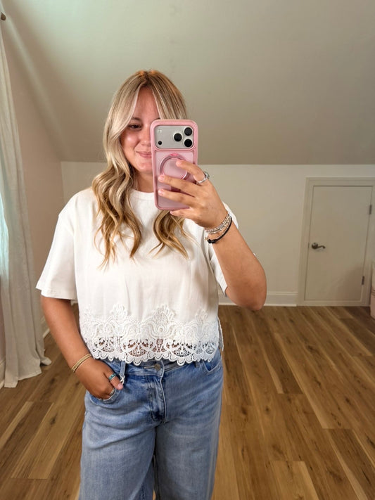 Remi Lace Tee