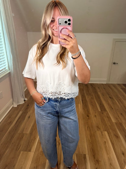 Remi Lace Tee