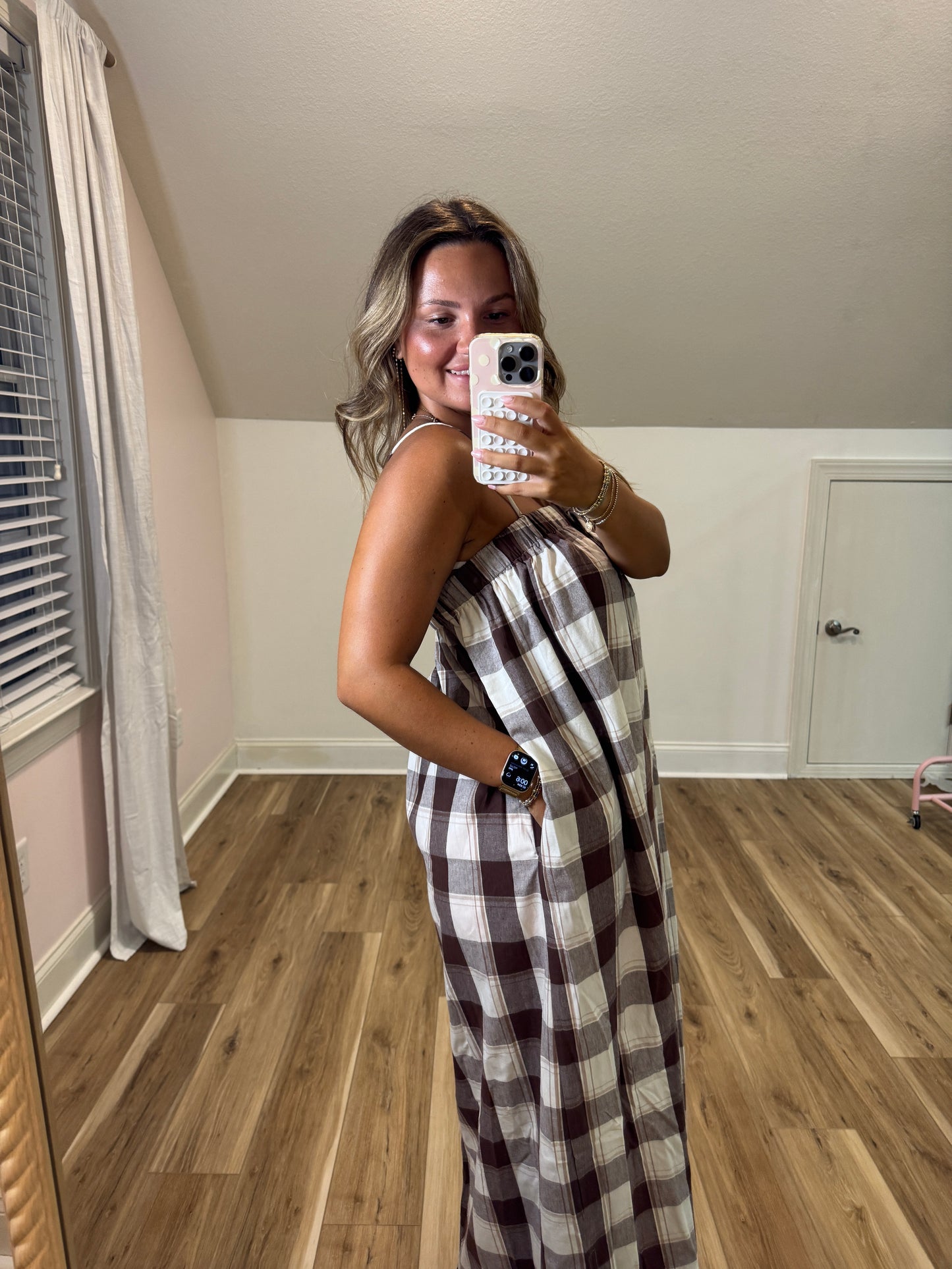 Hazel Plaid Dress