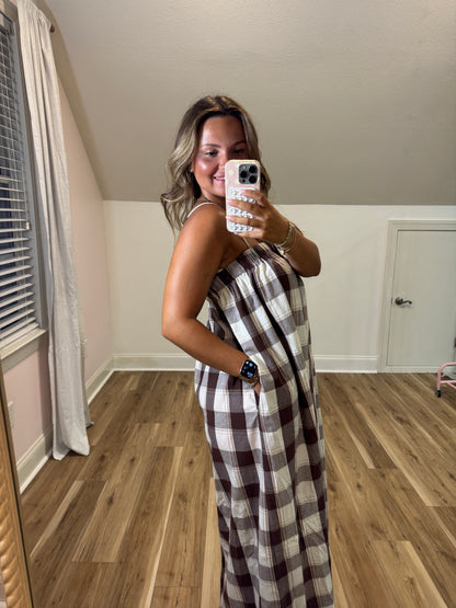 Hazel Plaid Dress