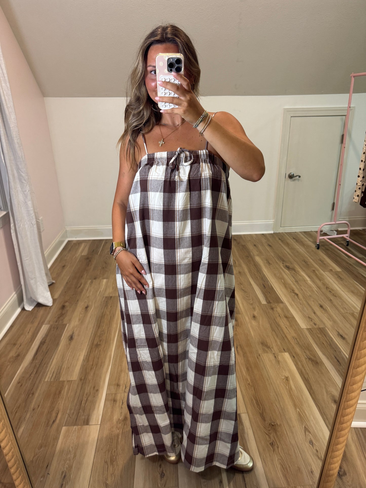 Hazel Plaid Dress