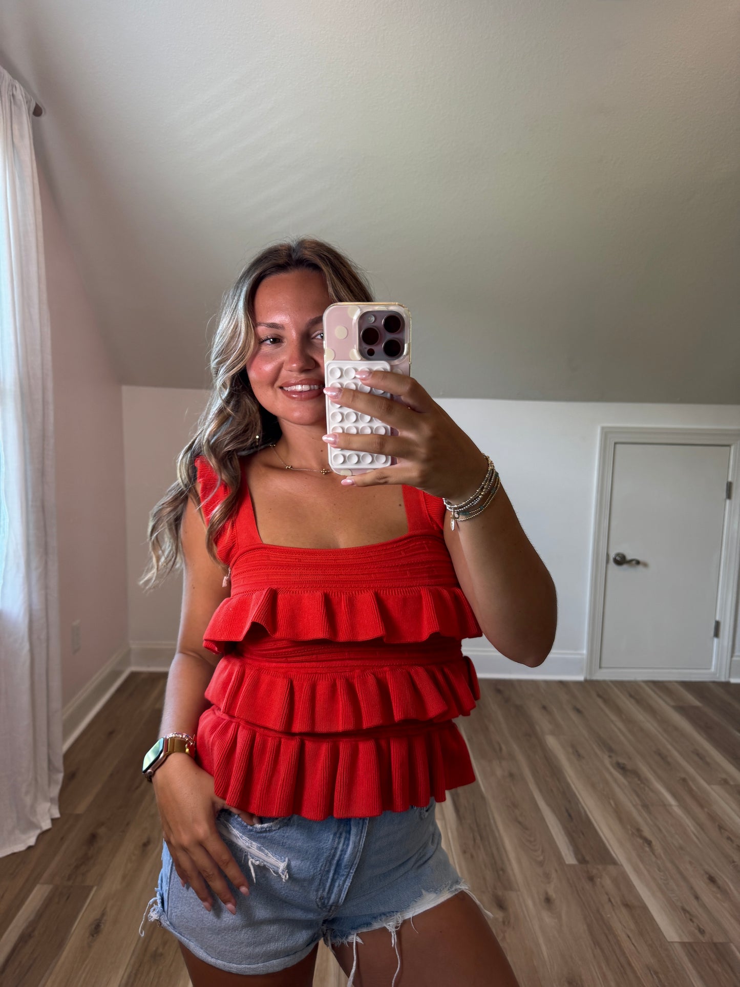 Rylie Ruffle Tank
