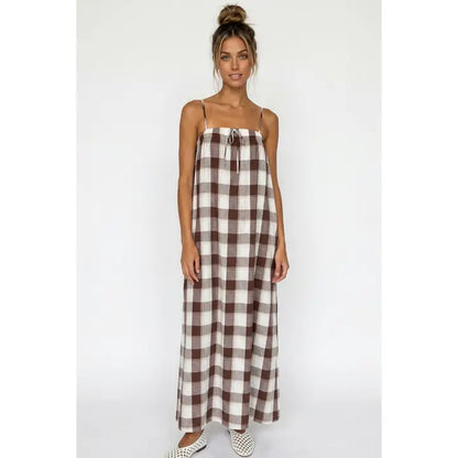 Hazel Plaid Dress