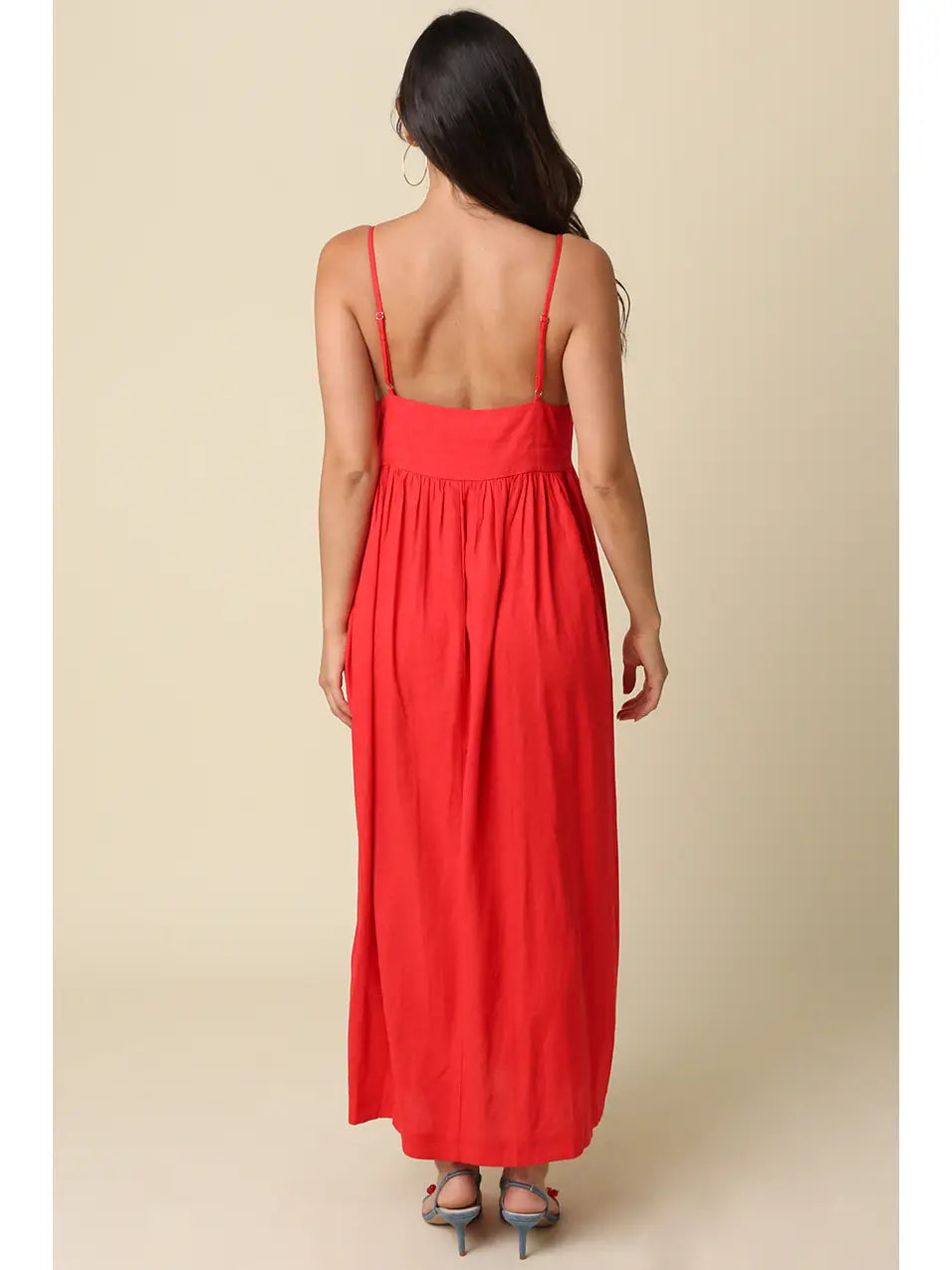 Americana Linen Maxi