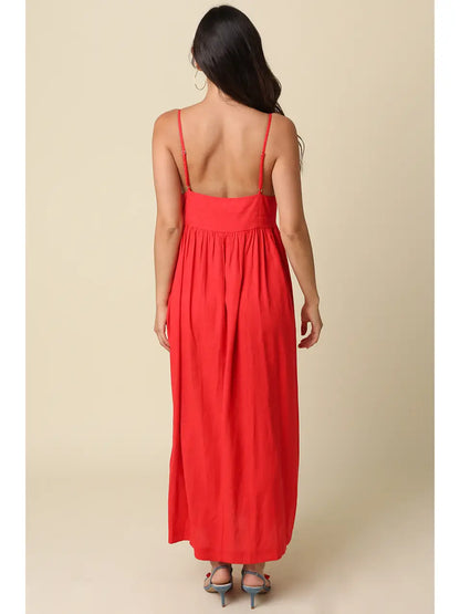 Americana Linen Maxi